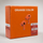 Redington orange wireless earbuds with matching charging case 